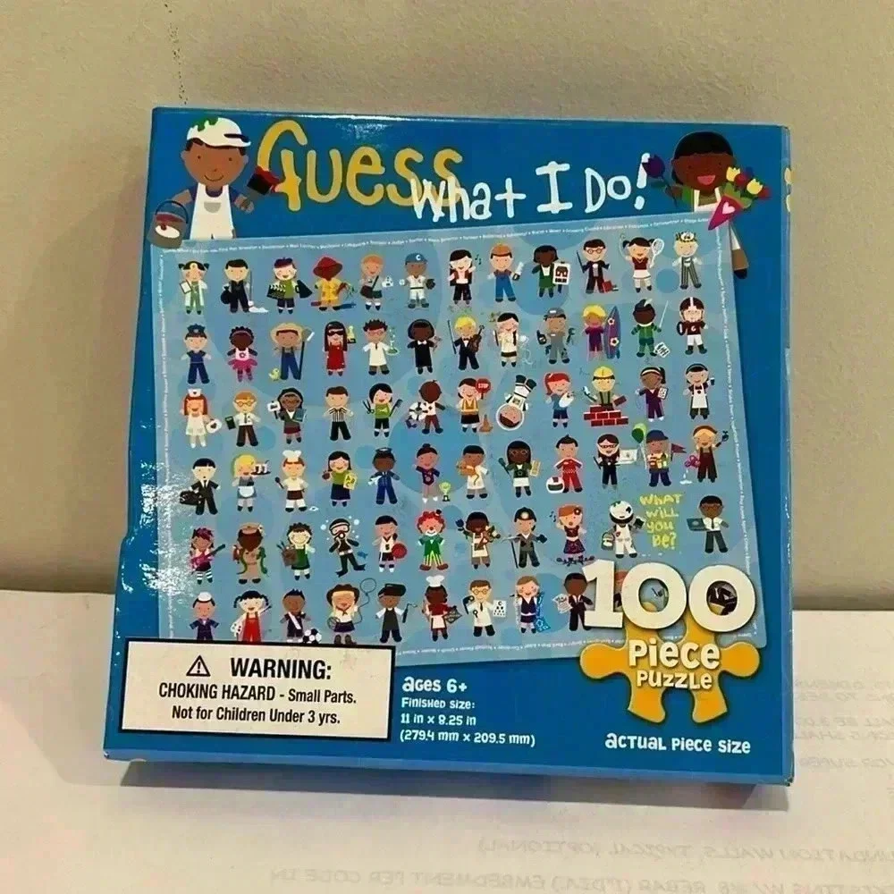 Guess What I Do 100 Pieces Puzzle. New